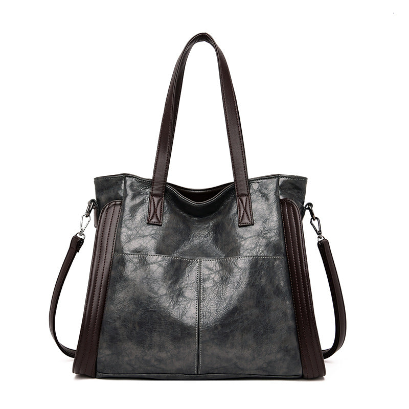 Soft Leather Handbag Stylish Versatile Atmosphere Cross-body Bag